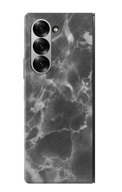 S2526 Black Marble Graphic Printed Case Cover Custodia per Samsung Galaxy Z Fold 6 S2526 Black Marble Graphic Printed Case Cover Custodia per Samsung Galaxy Z Fold 6