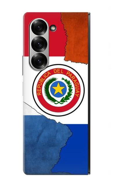 S3017 Paraguay Flag Case Cover Custodia per Samsung Galaxy Z Fold 6 S3017 Paraguay Flag Case Cover Custodia per Samsung Galaxy Z Fold 6