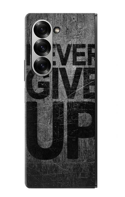 S3367 Never Give Up Case Cover Custodia per Samsung Galaxy Z Fold 6 S3367 Never Give Up Case Cover Custodia per Samsung Galaxy Z Fold 6