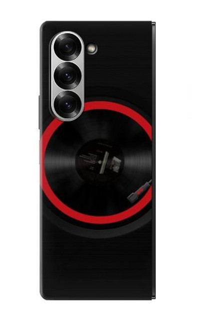 S3531 Spinning Record Player Case Cover Custodia per Samsung Galaxy Z Fold 6
