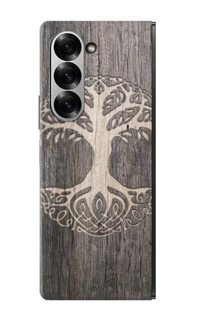 S3591 Viking Tree of Life Symbol Case Cover Custodia per Samsung Galaxy Z Fold 6