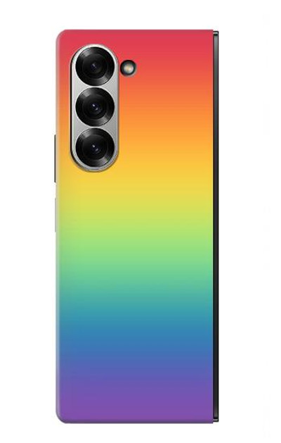 S3698 LGBT Gradient Pride Flag Case Cover Custodia per Samsung Galaxy Z Fold 6