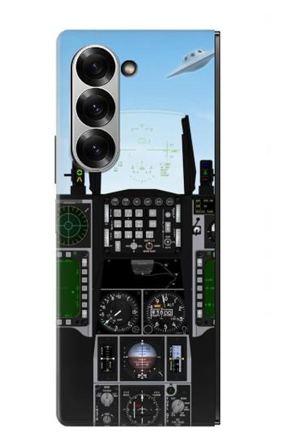 S3933 Fighter Aircraft UFO Case Cover Custodia per Samsung Galaxy Z Fold 6