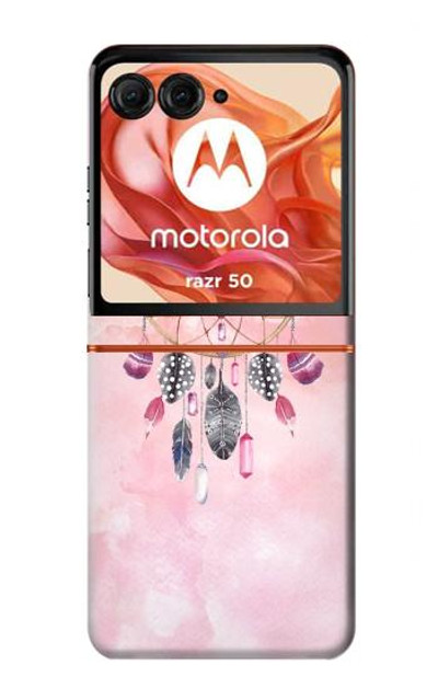 S3094 Dreamcatcher Watercolor Painting Case Cover Custodia per Motorola Razr 50