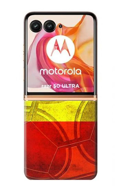 S2965 Belgium Football Soccer Case Cover Custodia per Motorola Razr 50 Ultra