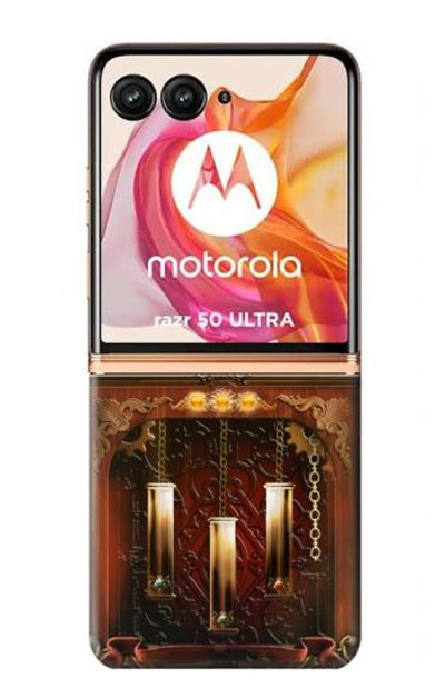 S3174 Grandfather Clock Case Cover Custodia per Motorola Razr 50 Ultra