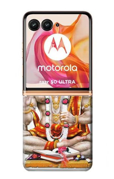 S3186 Lord Hanuman Chalisa Hindi Hindu Case Cover Custodia per Motorola Razr 50 Ultra