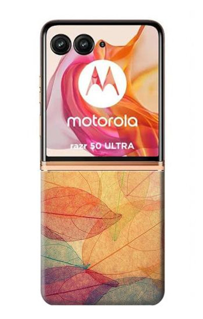 S3686 Fall Season Leaf Autumn Case Cover Custodia per Motorola Razr 50 Ultra S3686 Fall Season Leaf Autumn Case Cover Custodia per Motorola Razr 50 Ultra