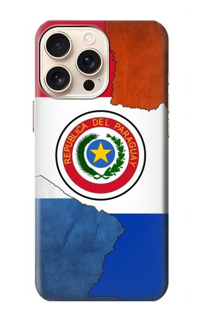 S3017 Paraguay Flag Case Cover Custodia per iPhone 16 pro
