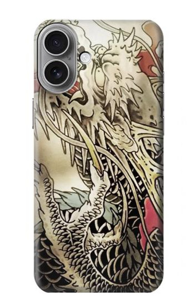 S0122 Yakuza Tattoo Case Cover Custodia per iPhone 16 plus