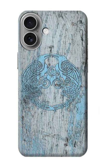 S3829 Huginn And Muninn Twin Ravens Norse Case Cover Custodia per iPhone 16 plus