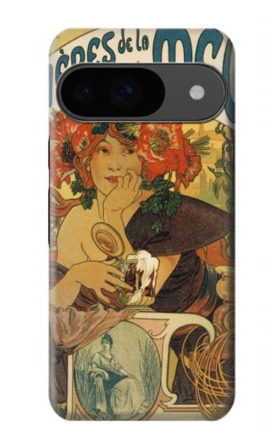 S2740 Alphonse Mucha Bieres De La Muse Case Cover Custodia per Google Pixel 9