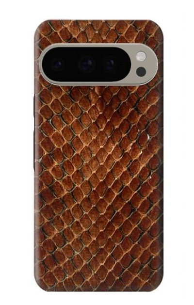 S0555 Snake Skin Case Cover Custodia per Google Pixel 9 Pro