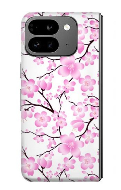 S1972 Sakura Cherry Blossoms Case Cover Custodia per Google Pixel 9 Pro Fold
