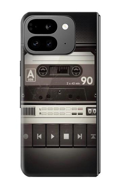 S3501 Vintage Cassette Player Case Cover Custodia per Google Pixel 9 Pro Fold