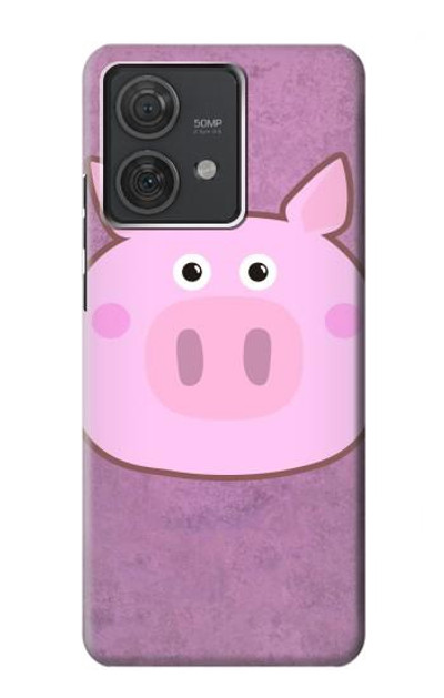 S3269 Pig Cartoon Case Cover Custodia per Motorola Edge 40 Neo