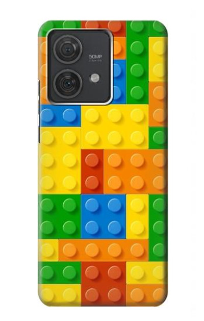 S3595 Brick Toy Case Cover Custodia per Motorola Edge 40 Neo