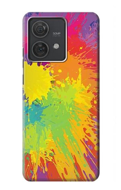 S3675 Color Splash Case Cover Custodia per Motorola Edge 40 Neo