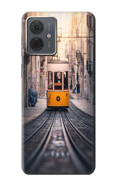 S3867 Trams in Lisbon Case Cover Custodia per Motorola Moto G14