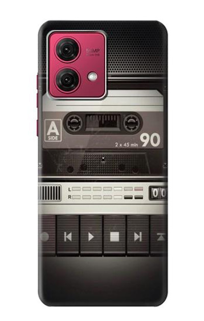 S3501 Vintage Cassette Player Case Cover Custodia per Motorola Moto G84