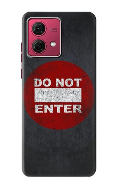 S3683 Do Not Enter Case Cover Custodia per Motorola Moto G84