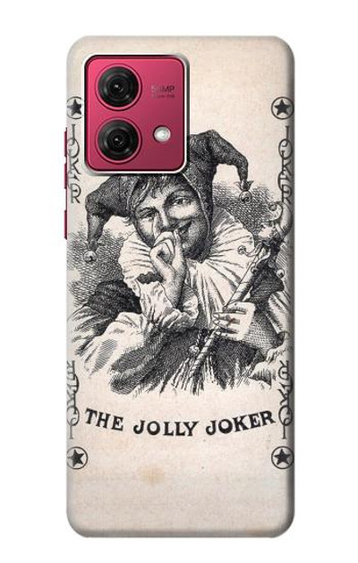 S3818 Vintage Playing Card Case Cover Custodia per Motorola Moto G84