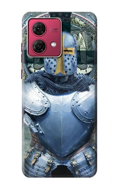 S3864 Medieval Templar Heavy Armor Knight Case Cover Custodia per Motorola Moto G84
