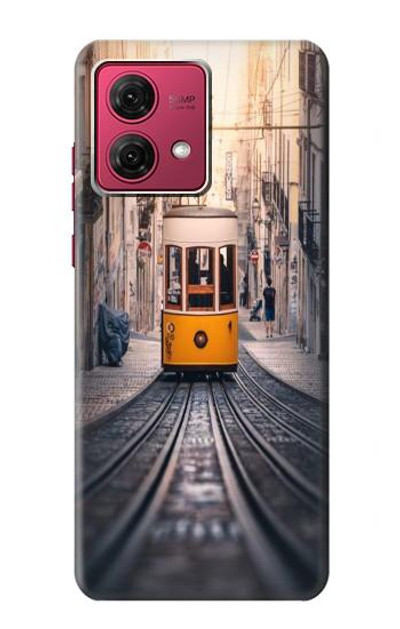 S3867 Trams in Lisbon Case Cover Custodia per Motorola Moto G84