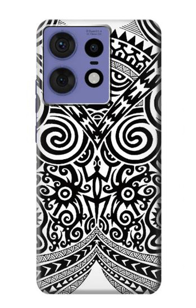 S1655 Maori Tattoo Case Cover Custodia per Motorola Edge 50 Fusion