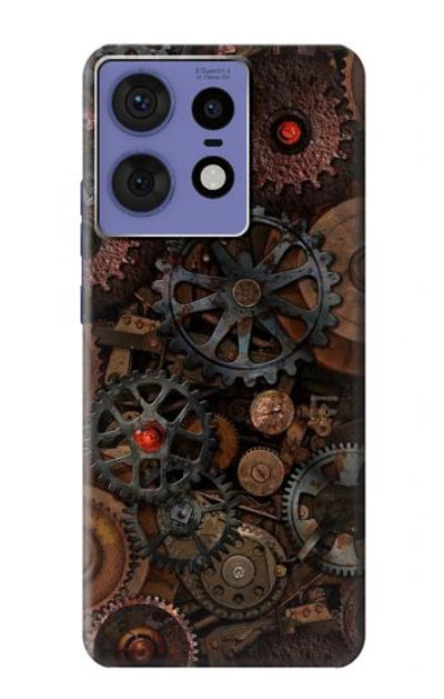 S3884 Steampunk Mechanical Gears Case Cover Custodia per Motorola Edge 50 Fusion