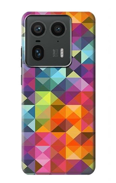 S3477 Abstract Diamond Pattern Case Cover Custodia per Motorola Edge 50 Ultra