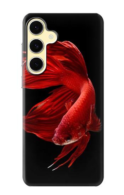 S2092 Red Siamese Fighting Fish Case Cover Custodia per Samsung Galaxy S24 FE S2092 Red Siamese Fighting Fish Case Cover Custodia per Samsung Galaxy S24 FE