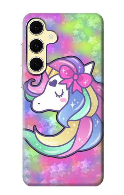 S3264 Pastel Unicorn Case Cover Custodia per Samsung Galaxy S24 FE