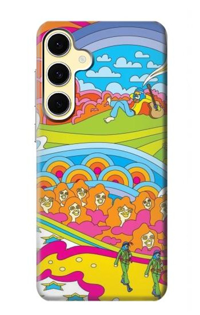 S3407 Hippie Art Case Cover Custodia per Samsung Galaxy S24 FE