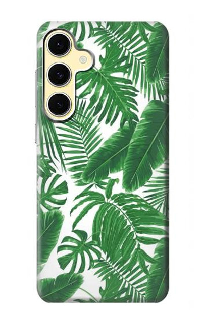 S3457 Paper Palm Monstera Case Cover Custodia per Samsung Galaxy S24 FE