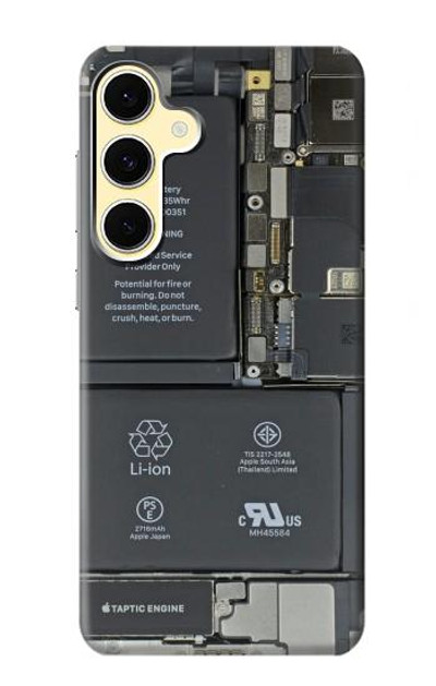 S3467 Inside Mobile Phone Graphic Case Cover Custodia per Samsung Galaxy S24 FE