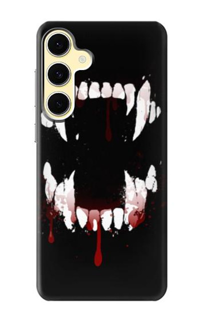 S3527 Vampire Teeth Bloodstain Case Cover Custodia per Samsung Galaxy S24 FE