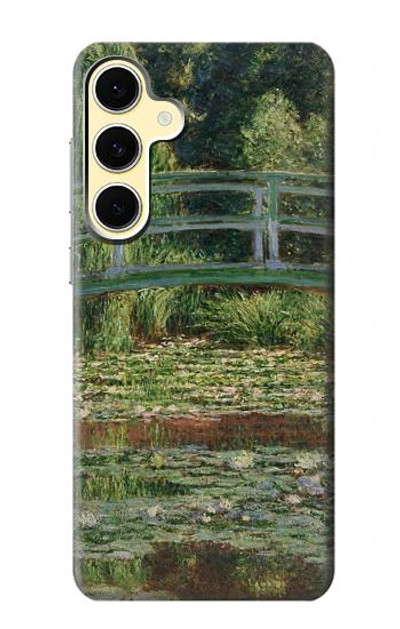 S3674 Claude Monet Footbridge and Water Lily Pool Case Cover Custodia per Samsung Galaxy S24 FE