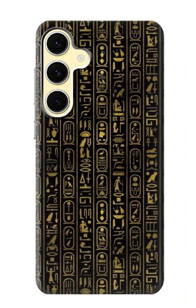 S3869 Ancient Egyptian Hieroglyphic Case Cover Custodia per Samsung Galaxy S24 FE