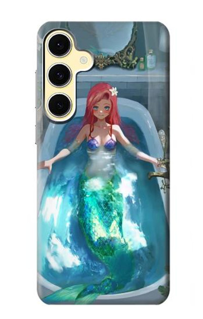 S3911 Cute Little Mermaid Aqua Spa Case Cover Custodia per Samsung Galaxy S24 FE