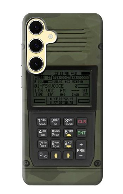 S3959 Military Radio Graphic Print Case Cover Custodia per Samsung Galaxy S24 FE