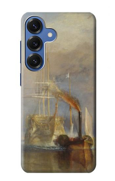 S3338 J. M. W. Turner The Fighting Temeraire Case Cover Custodia per Samsung Galaxy S25