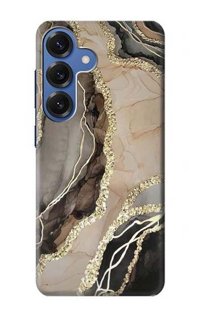 S3700 Marble Gold Graphic Printed Case Cover Custodia per Samsung Galaxy S25