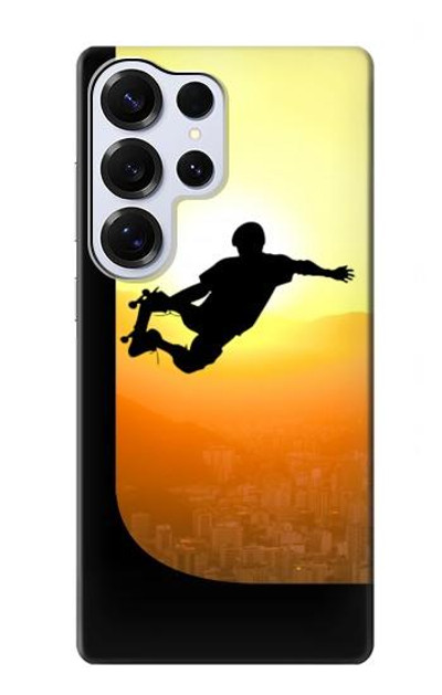 S2676 Extreme Skateboard Sunset Case Cover Custodia per Samsung Galaxy S25 Ultra