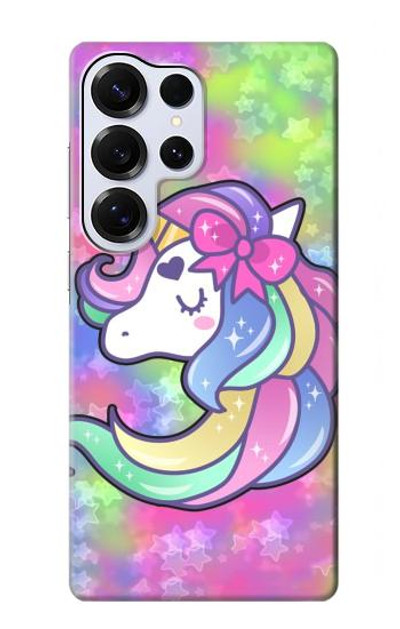 S3264 Pastel Unicorn Case Cover Custodia per Samsung Galaxy S25 Ultra