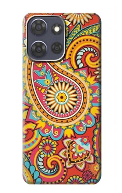 S3402 Floral Paisley Pattern Seamless Case Cover Custodia per Motorola Moto G Power (2025)