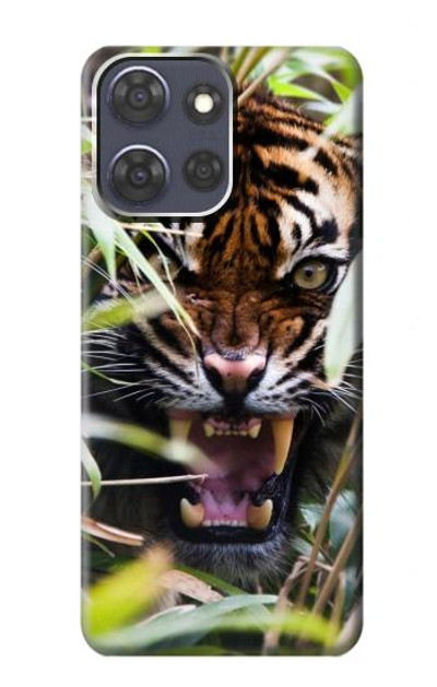 S3838 Barking Bengal Tiger Case Cover Custodia per Motorola Moto G Power (2025)