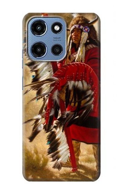 S0817 Red Indian Case Cover Custodia per Motorola Moto G 5G (2025)