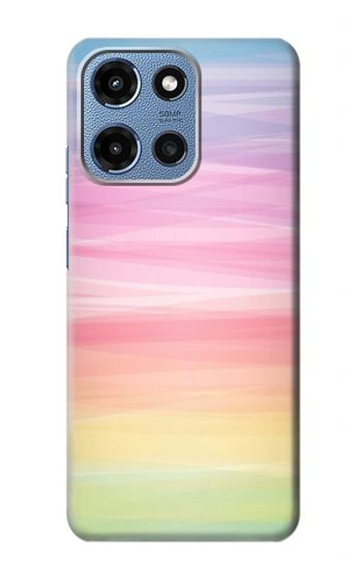 S3507 Colorful Rainbow Pastel Case Cover Custodia per Motorola Moto G 5G (2025)