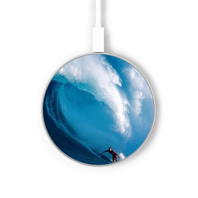 S0438 Hawaii Surf Caricabatterie wireless da 15W, tipo C, per iPhone e Android, con luce LED S0438 Hawaii Surf Caricabatterie wireless da 15W, tipo C, per iPhone e Android, con luce LED